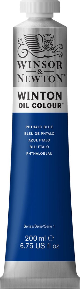Winsor Newton Winton Ölfarben 200 ml Phthaloblau