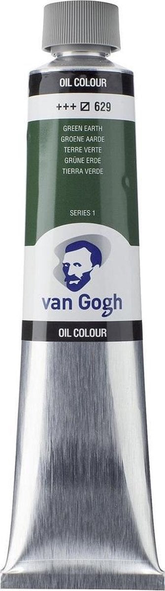 Van gogh olieverf tube 200 ml groene aarde 629