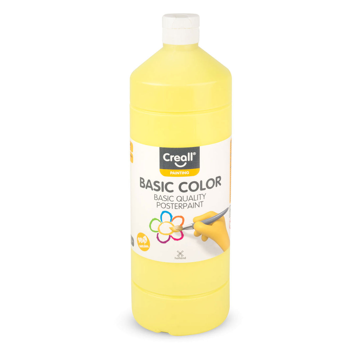Creall Schulfarbe hellgelb, 1 Liter