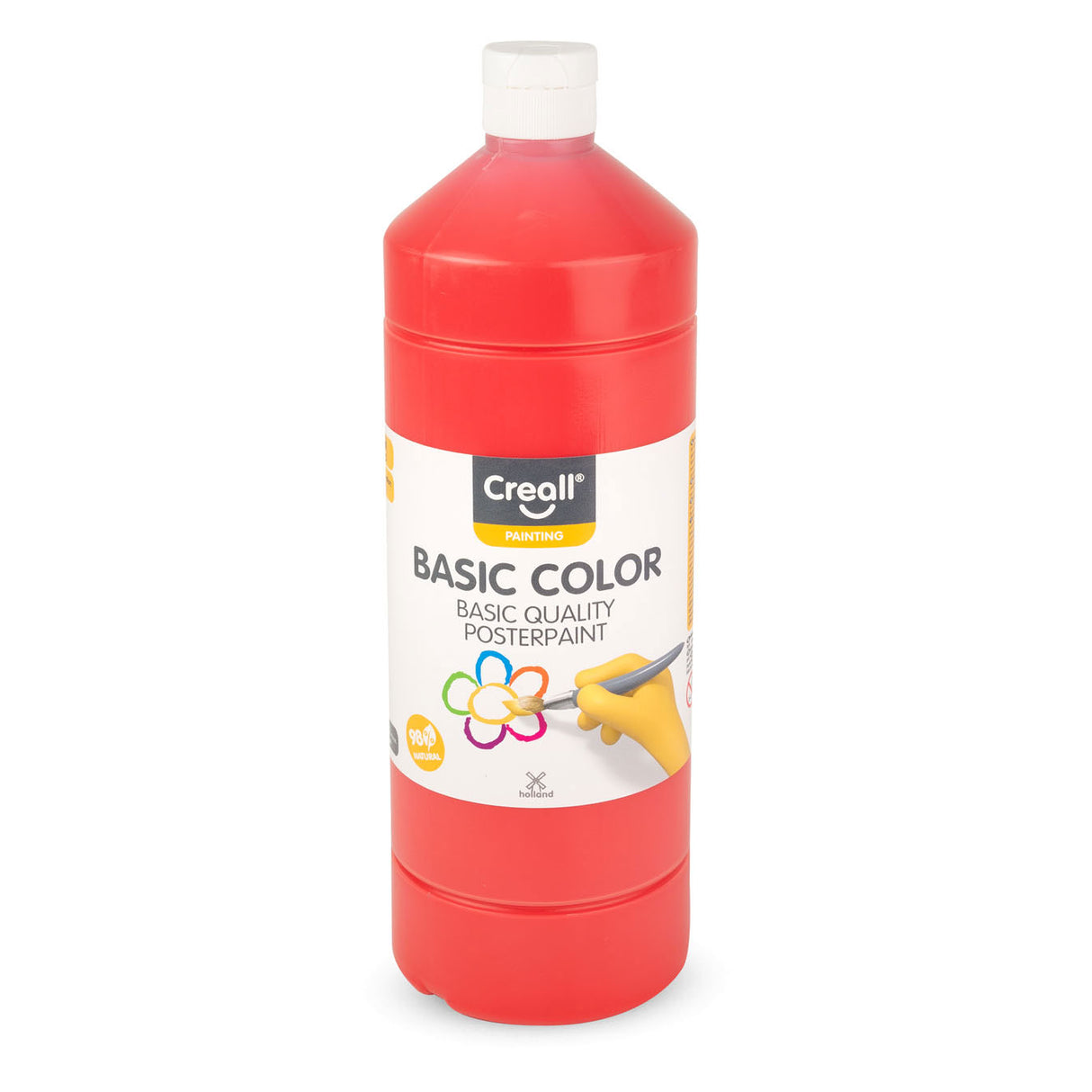 Creall School exécute le rouge clair, 1 litre