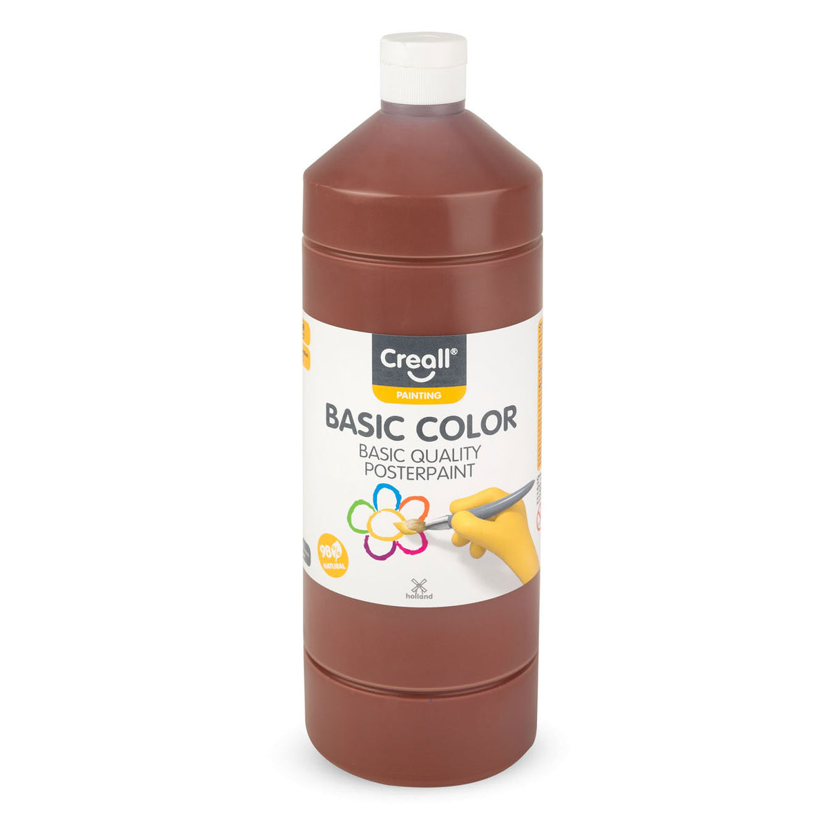 Creall School Farbe dunkelbraun, 1 Liter