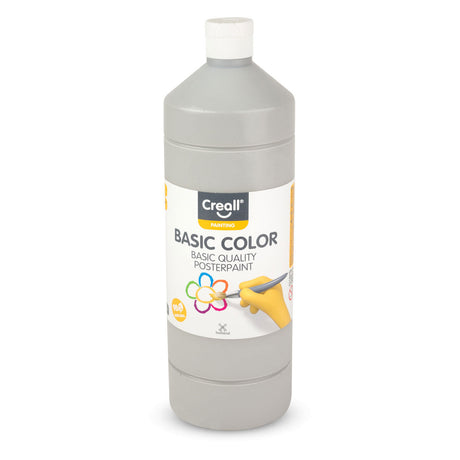 Creall Schulfarbe grau, 1 Liter