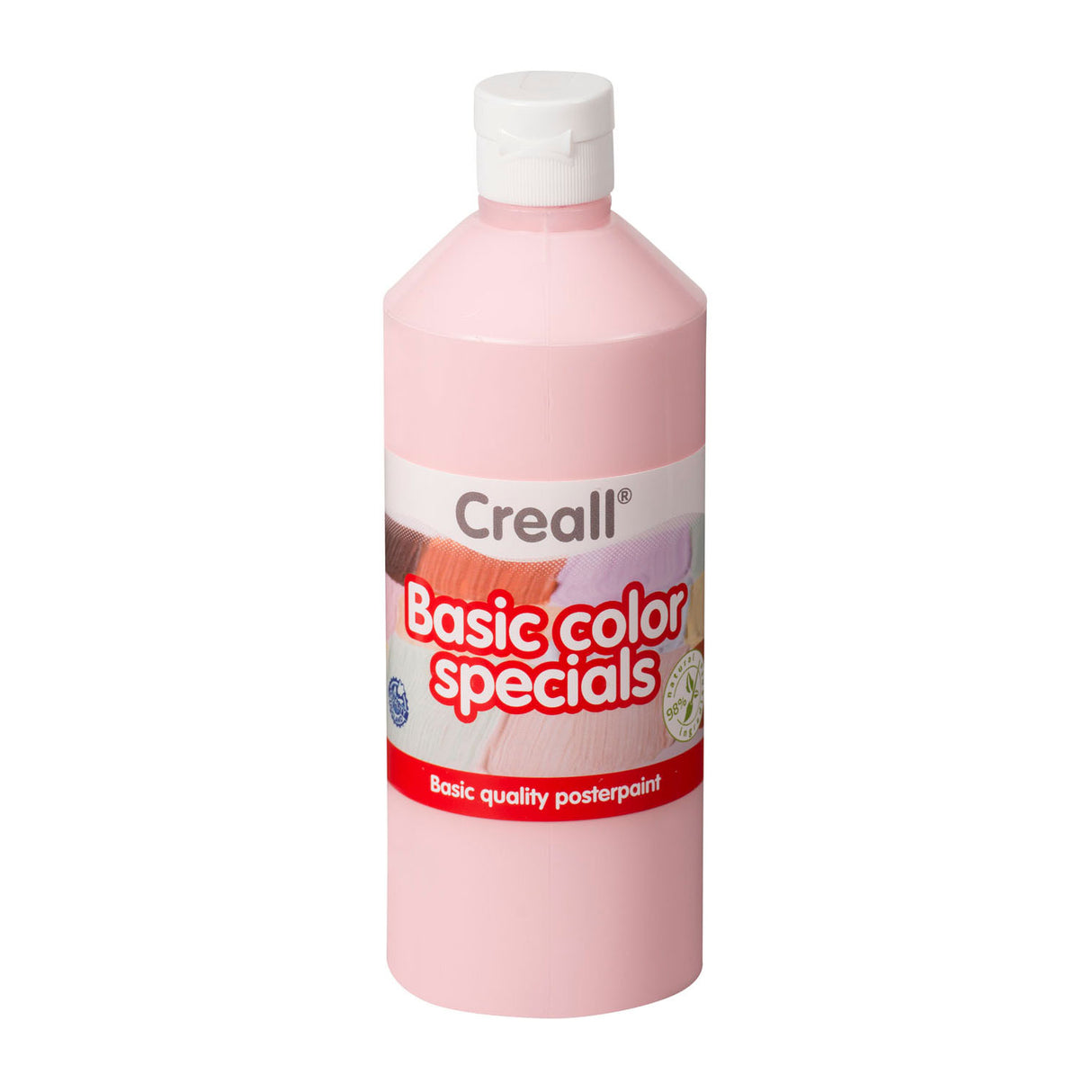 Creall School Paint Pastell Rood, 500 ml