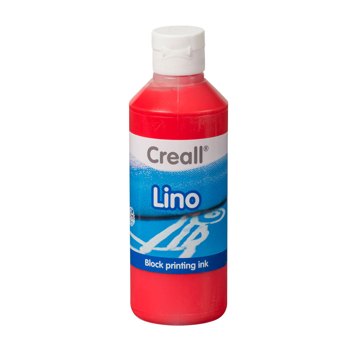 CreAl Lino Blockprint Paint Light Red, 250 ml