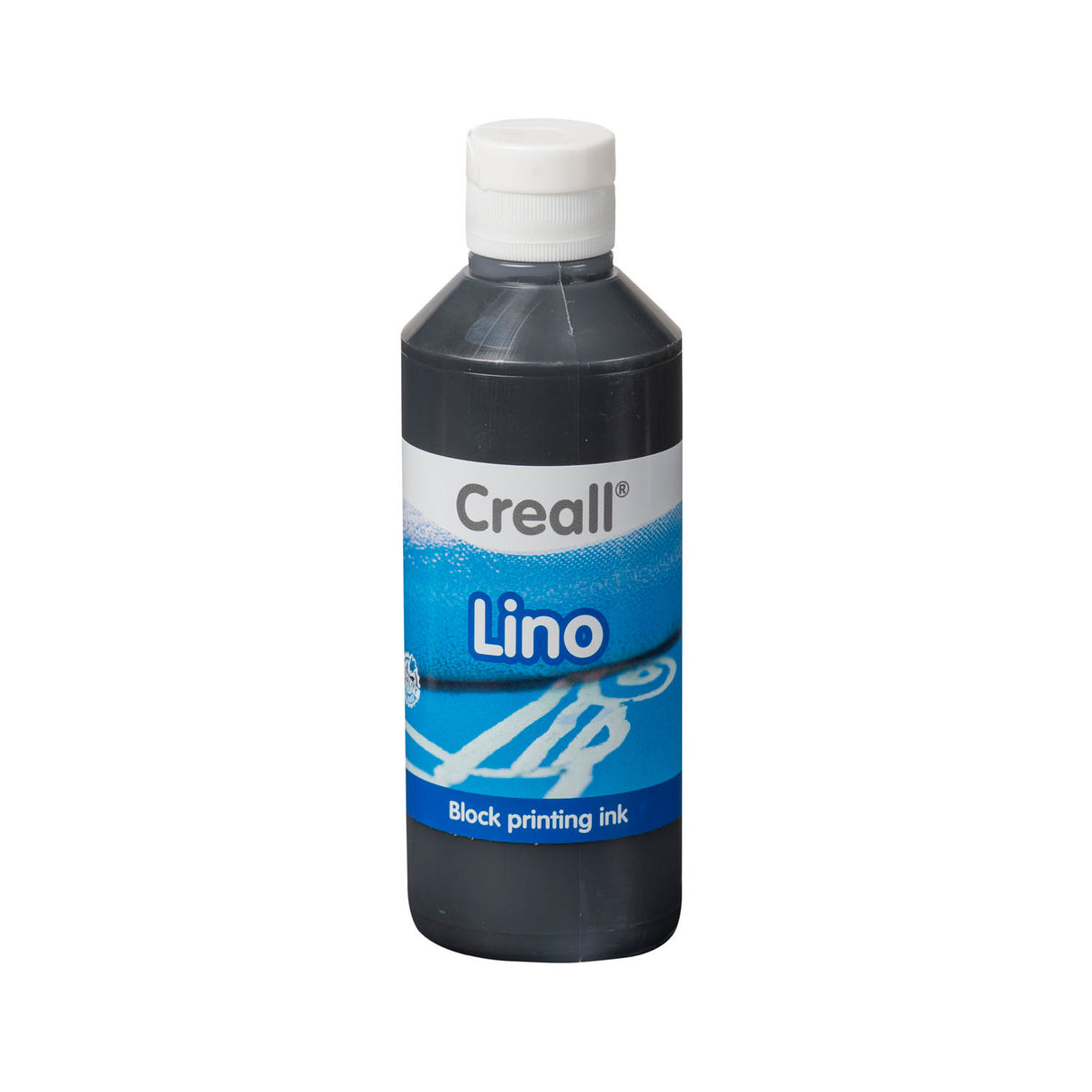 Creall Lino Blockprint Paint Black, 250 ml