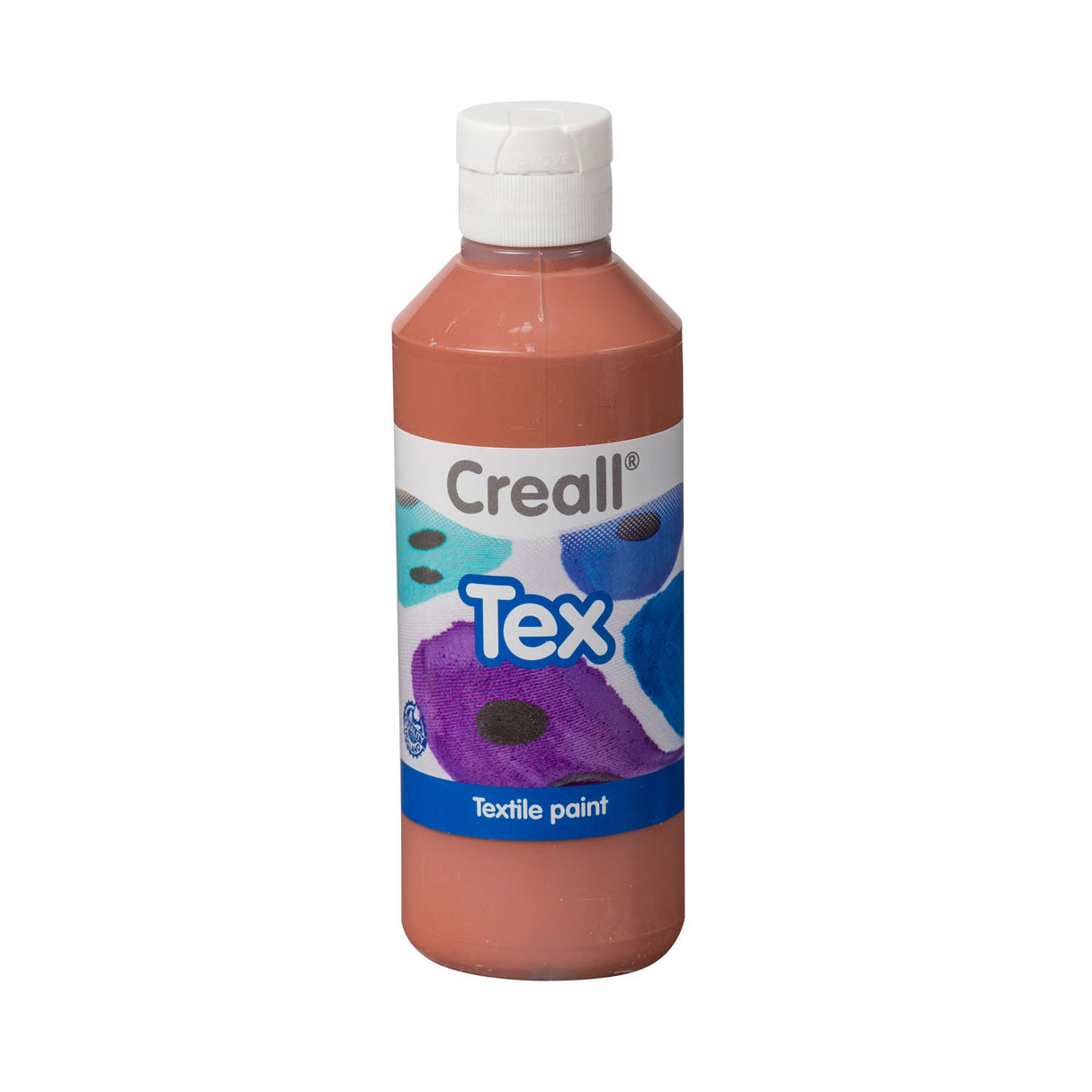 CRARL Textile Paint Brown, 250 ml