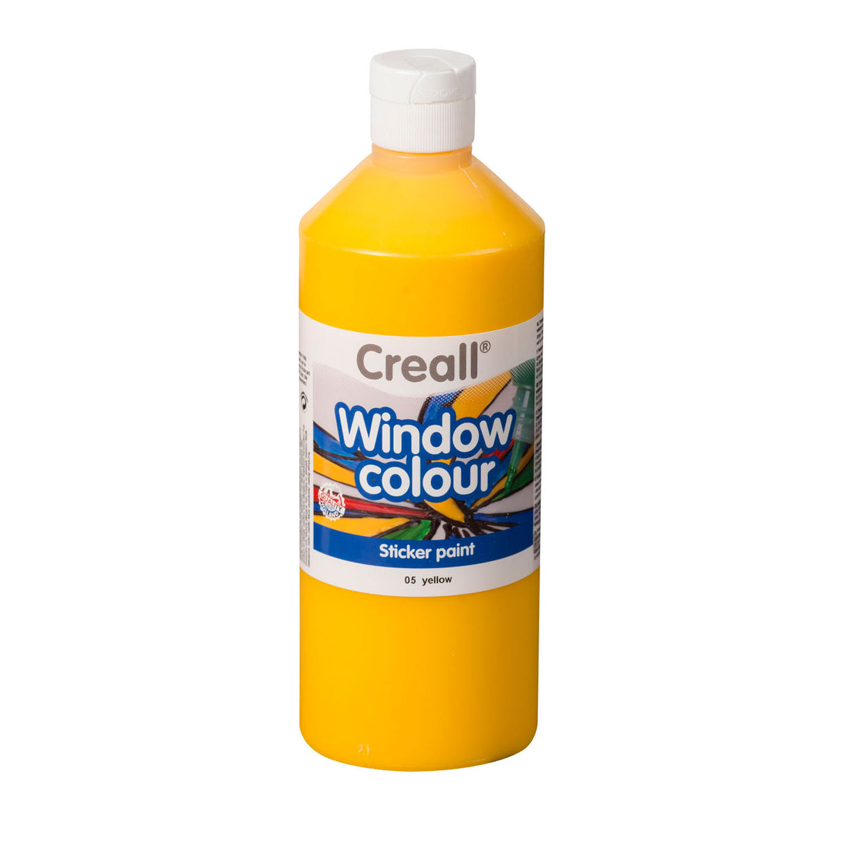 Creall Fensterfarbe gelb, 500 ml