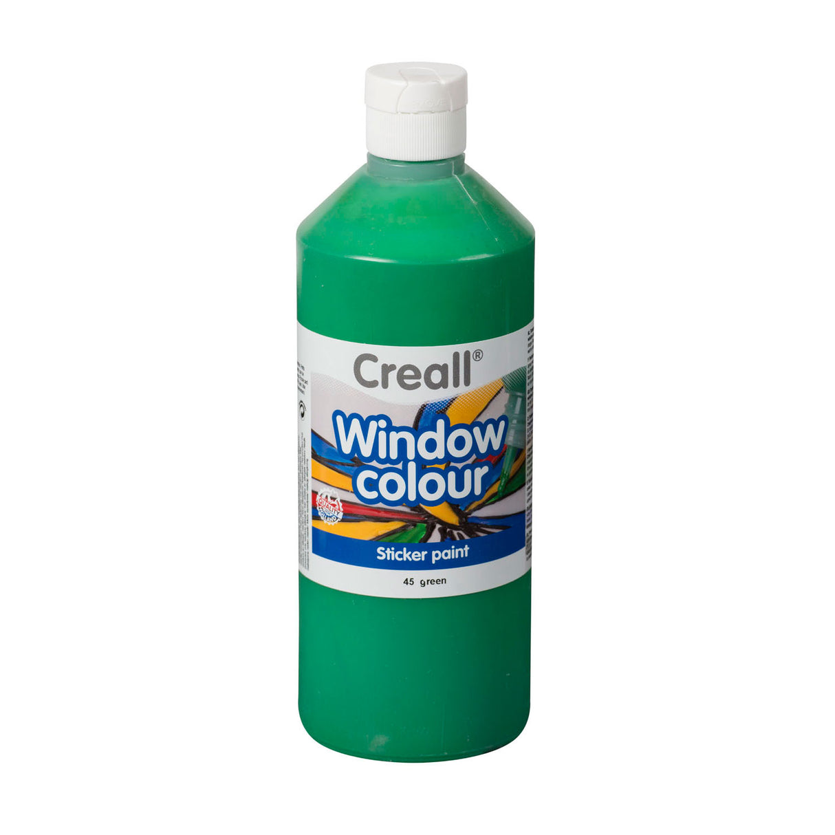 Creall Window Paint Green, 500 ml