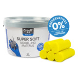 Creall Supersoft Clay Gelb, 1750gr.