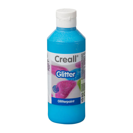 Creall Glitzerfarbe Blau, 250ml