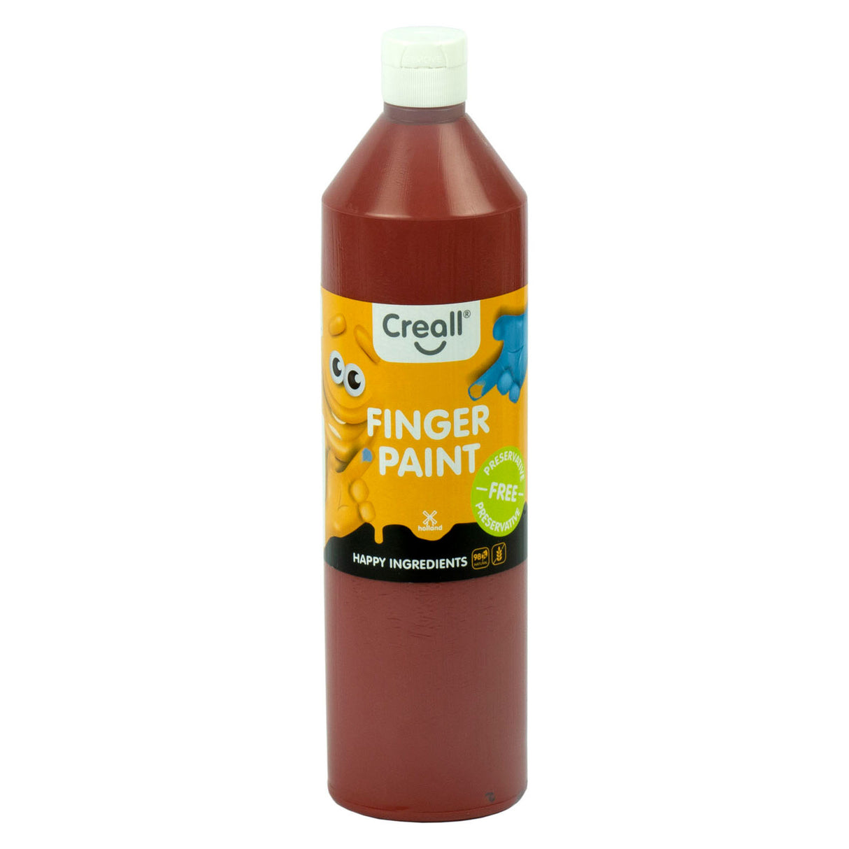 Creals Finger Paint Conservation -Free Brown, 750 ml