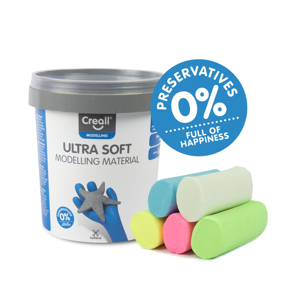 Creals Ultra Soft Clay Pastel, 300gr.