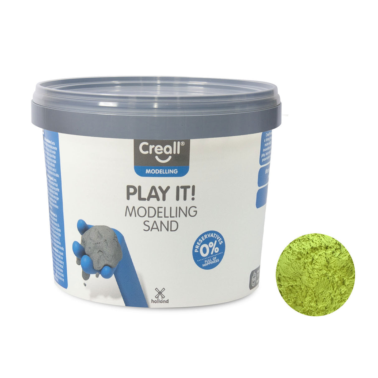 Creall Play it Play Sandgelb, 750gr.