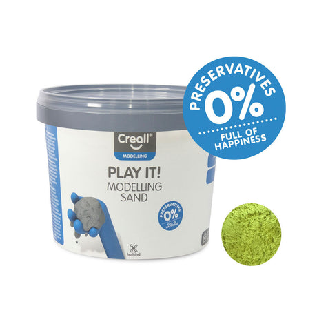 CreAl Play It Speelzand Geel, 750gr.