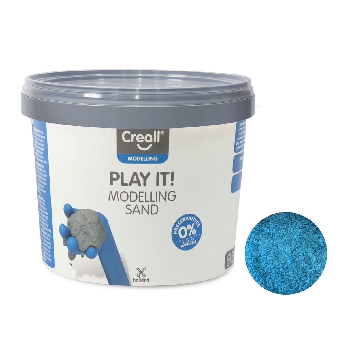 Creal Play It Speelzand Blue, 750gr.