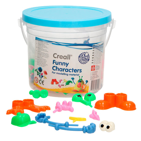 Creal Funny Characters Klei Accessories, 130dlg