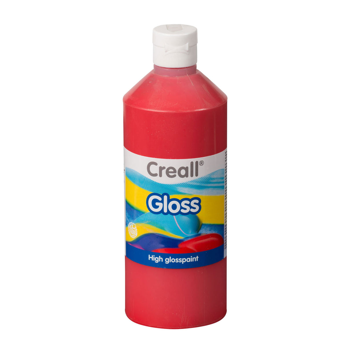 Creall Gloss Gloss Paint Rot, 500 ml