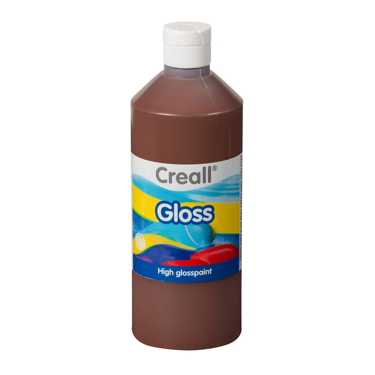 Creall Gloss Gloss Paint Braun, 500 ml