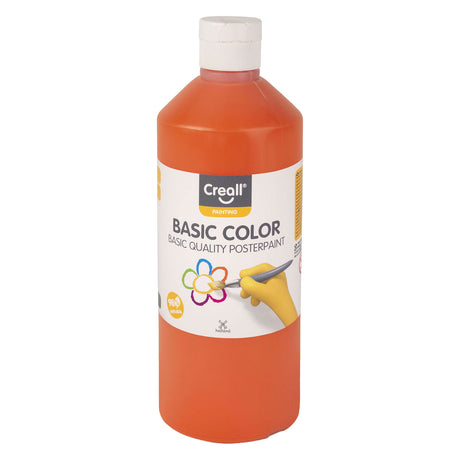 Creall Schulfarbe Orange – 500 ml