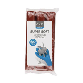 Creall superweicher Ton, konservierungsfrei, braun – 500 g.