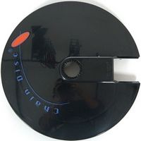 Kettenscar -Axa -Kettenscheibe 42-50T - Schwarz (Shop -Paket)
