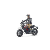 Bruder - Ducati Wüstenmotorrad - mit Fahrer