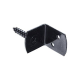 Mack 1069085 - l-vlechtschermsteun zwart | 30 stuks