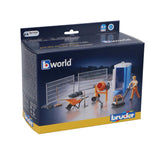 Bruder bworld – Baukasten – Betonmischer und Dixie