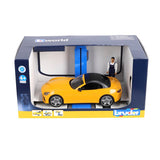 Bruder Spielzeugauto-Servicecenter mit Roadster – Auto-Spielset.