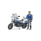 Bruder Scrambler Ducati Polizei-Motorradtransporter