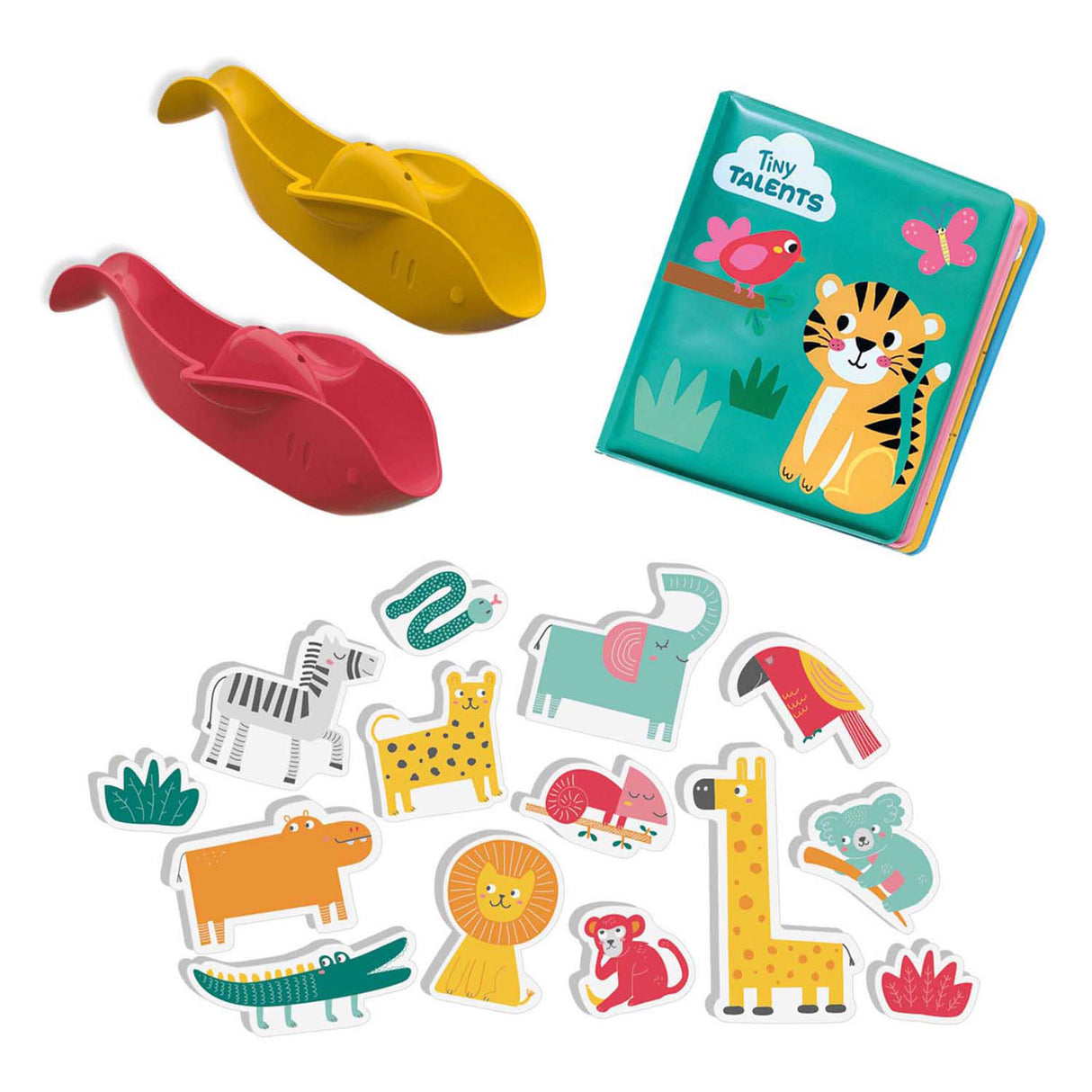Sechs Badespielsets