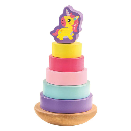 Ses Creative Ses Holzstapelturm Einhorn