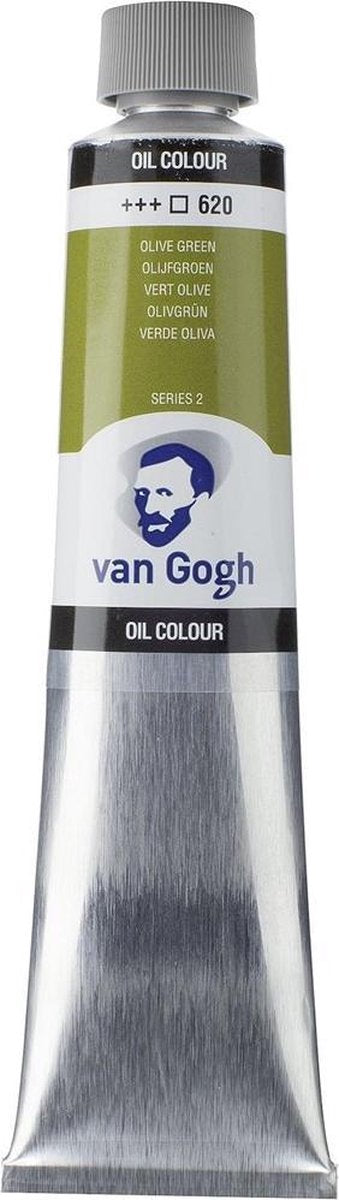 Van gogh olieverf tube 200 ml olijfgroen 620
