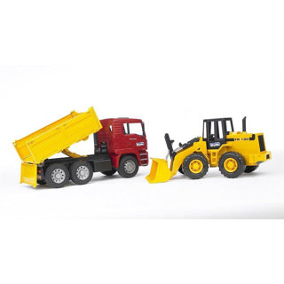 Bruder LKW und Bulldozer