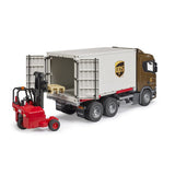 Bruder Truck Scania 560R -Ups mit Aufzug