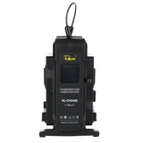 Rolux Doppel schnelles Ladegerät RL-CH240s für V-Mount-Akku