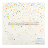 American crafts • specialty paper buenos días 12x12 acetate with gold foil
