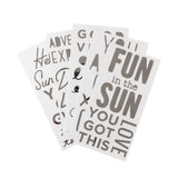 We r makers • spin it vinyl stickers phrases