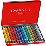 Caran Dache Caran d'Ache Neocolor II, L: 10 cm, Stärke 8,5 mm, verschiedene Farben, 15 Stück 1 Box