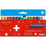 Caran Dache Caran d'Ache Neocolor II, Junior, L: 5 cm, Stärke 8,5 mm, verschiedene Farben, 15 Stück 1 Box