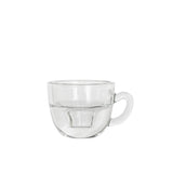 Ideen 4 Jahreszeiten Kerzenhalter Kaffee klar ø8xh5cm