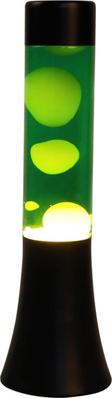 Itotal lavalamp schwarzgrün weiß, 30 cm