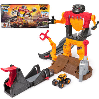 Monster Jam Spin Master 1:64 Smash Bash Monster Truck Spielset.