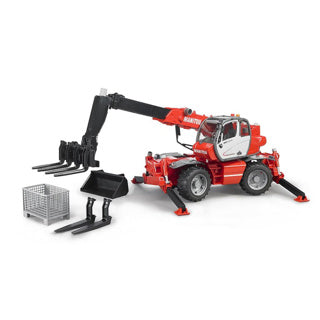 Bruder Manitou MRT Teleskoplader mit Zubehör