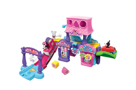 Vtech Toot Toot Cars Disney Minnies Eisdiele Spielset – interaktives Spielzeug – pädagogisches Babyspielzeug – von 1 bis 5 Jahren