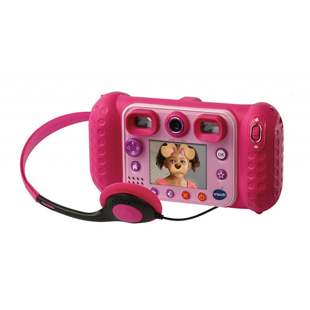 VTech Kidizoom Duo DX Children's Camera Pink 4-Piece