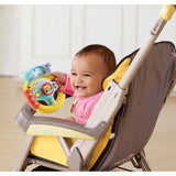 Vtech-Hupe am Lenkrad drehen