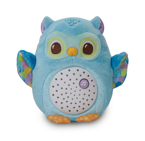 Vtech Gute-Nacht-Eule blau – interaktives Kuscheltier – Musik und Naturgeräusche – von 0 bis 6 Jahren