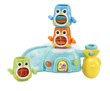 Vtech-Stapel aus Spritzpinguinen