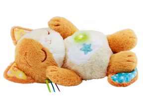 Vtech Sleep Tight Kuschelkatze – Kuscheltier – inklusive Einschlafgeräusche, Atembewegungsmelodien